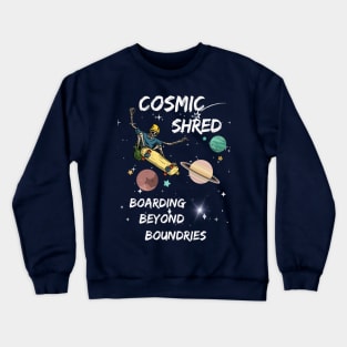 Cosmic shred Crewneck Sweatshirt